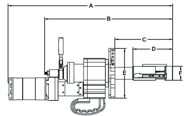 Pipe line horizontalno dim